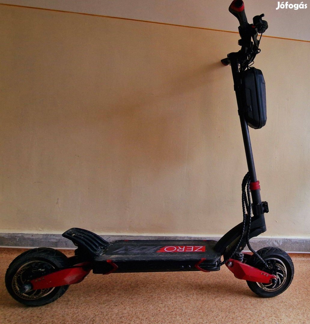 Zero 10X Dual motoros elektromos roller eladó 2 x 1000W, 52V 23Ah