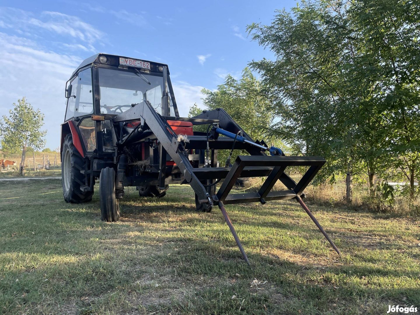 Zetor 5211 homlokrakodó