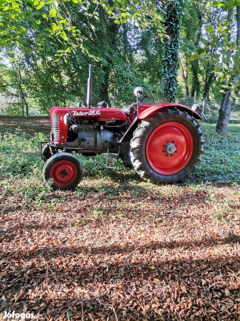 Zetor K25 Alkatrészt vagy komplett traktort vennék