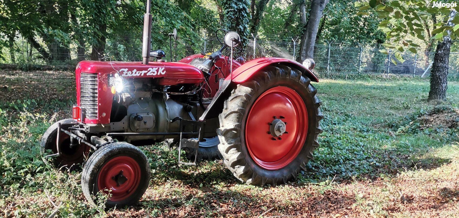 Zetor K25 traktor eladó. Jelenleg mankós tengely törött!