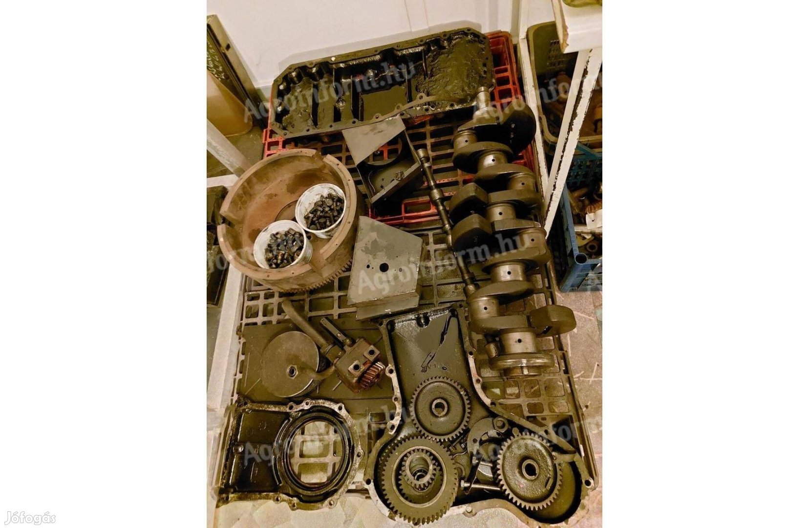 Zetor motor főtengely