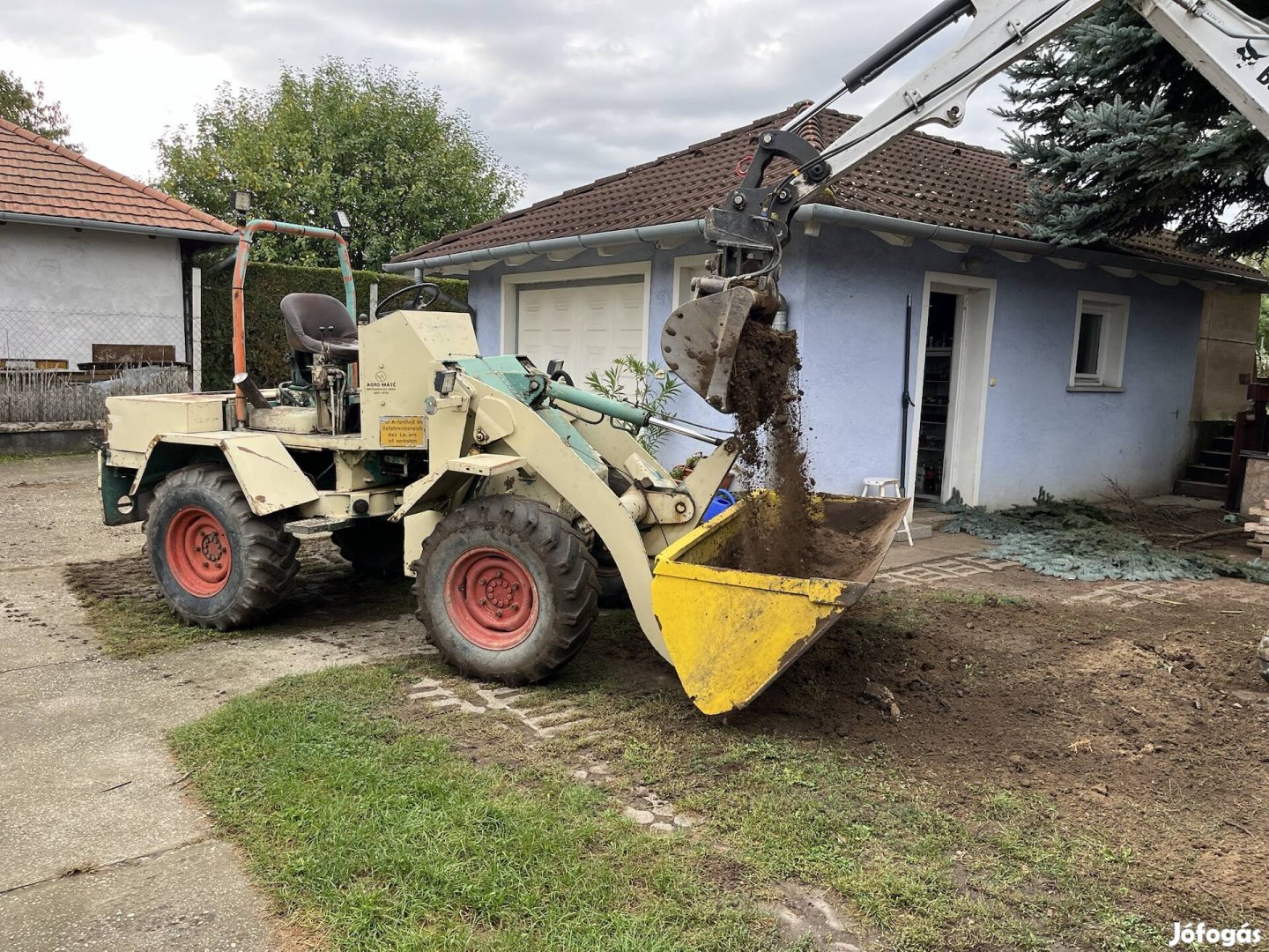 Zettelmeyer ZL500 derékcsuklós homlokrakodó 