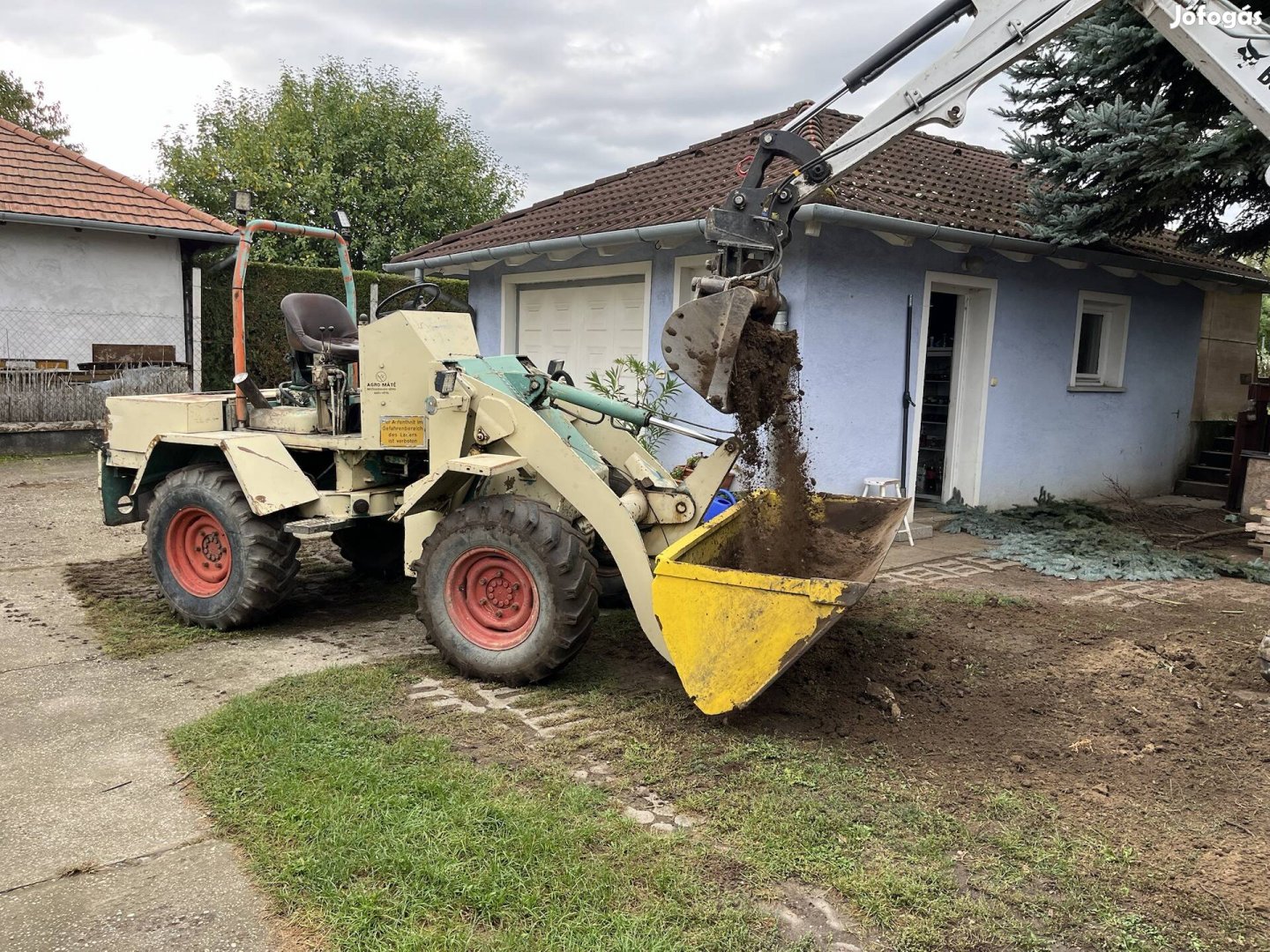 Zettelmeyer ZL500 derékcsukós homlokrakodó 