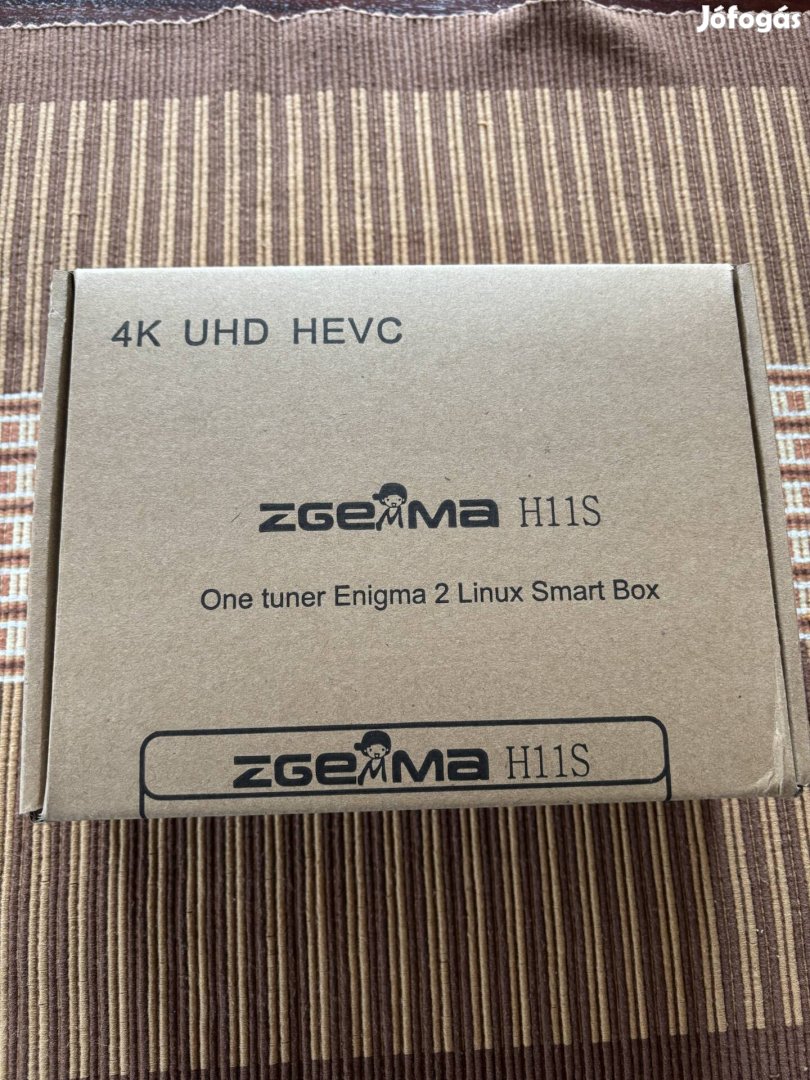 Zgemma 4K UHD Hevc enigma 2 beltéri egység