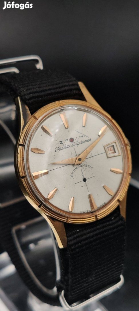 Zheut svájci férfi karóra óra szép állapot új szíj