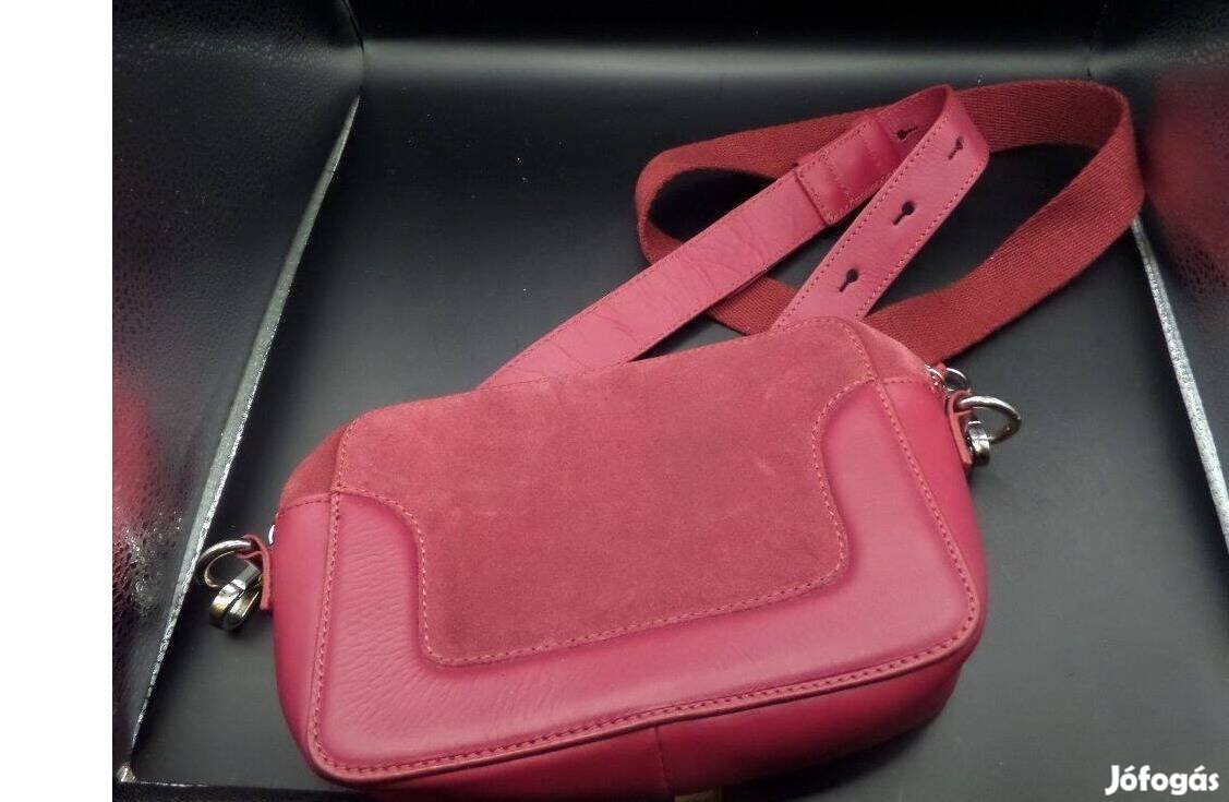 Zign (eredeti) női bőr, crossbody elegáns utcai vidám válltáska