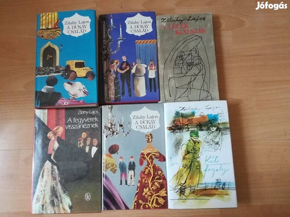 Zilahy Lajos 6 db könyve együtt 1200 Ft