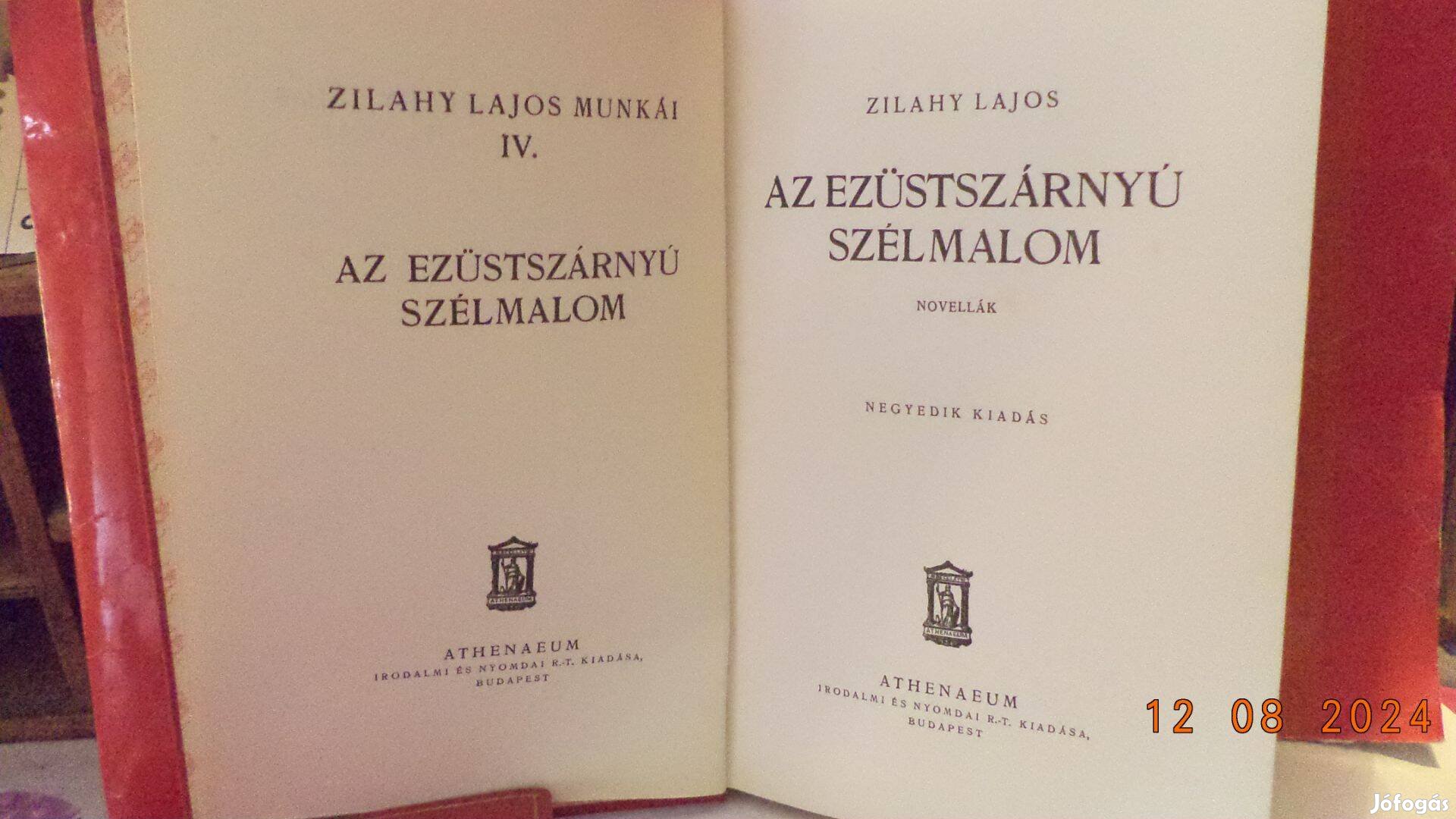 Zilahy Lajos: Az ezüstszárnyú szélmalom