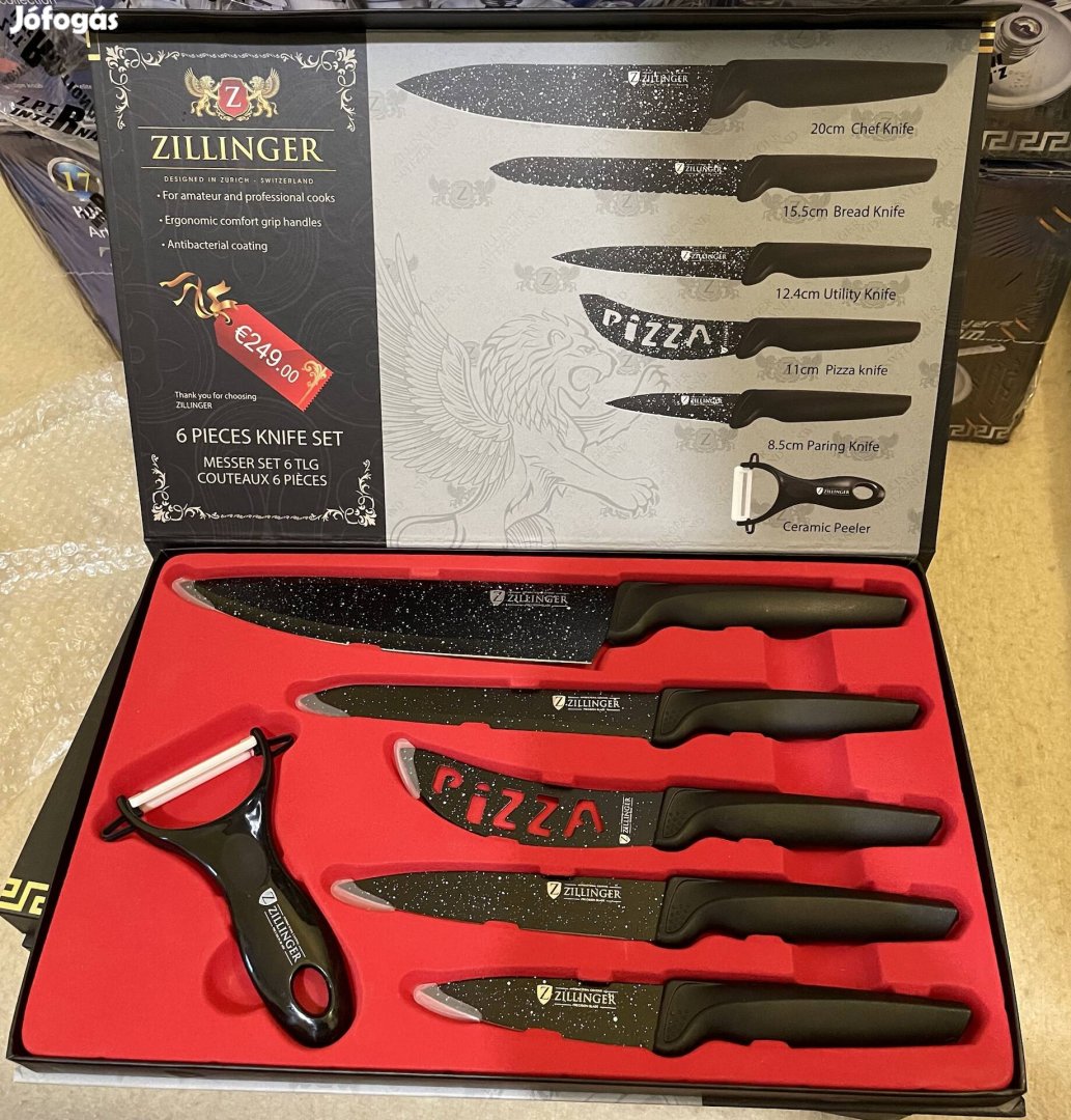 Zillinger 6 darabos készkészlet