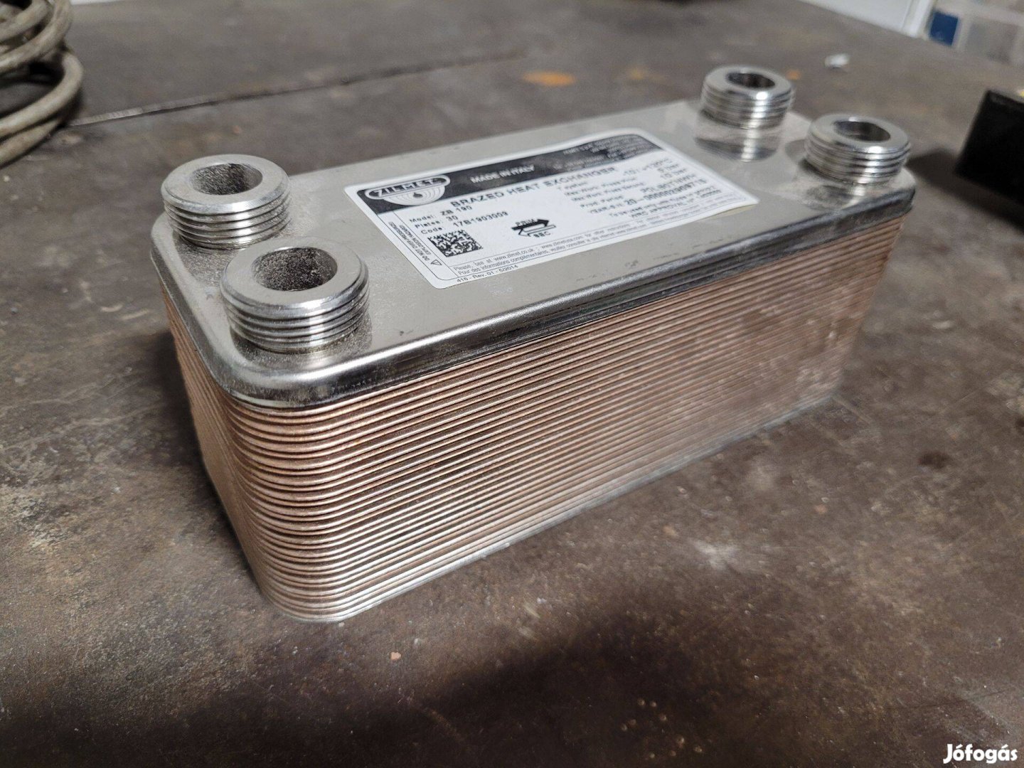 Zilmet ZB190 40 Lemezes hőcserélő