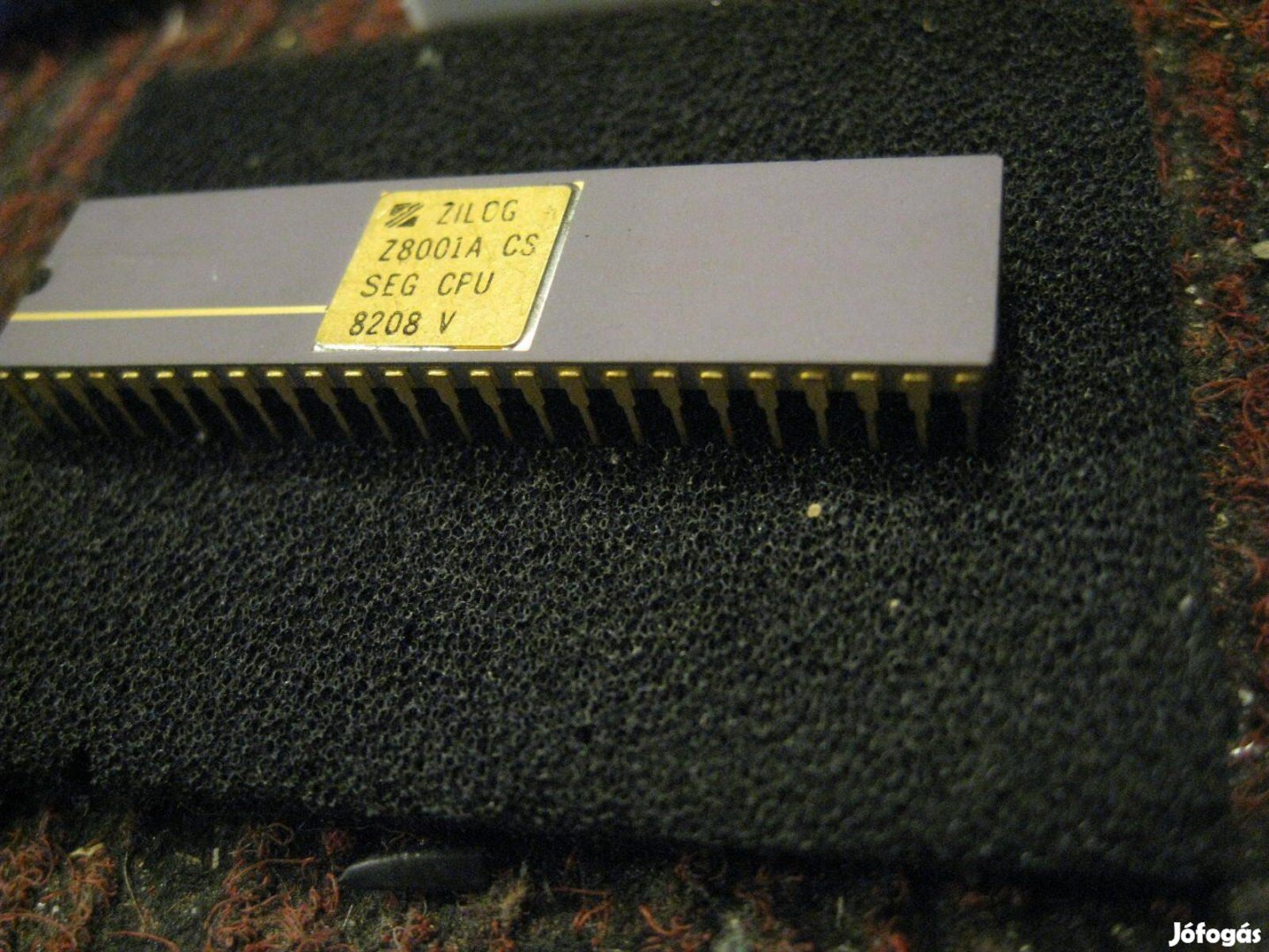 Zilog Z8001A kerámiam aranyozott ic 1982-ből