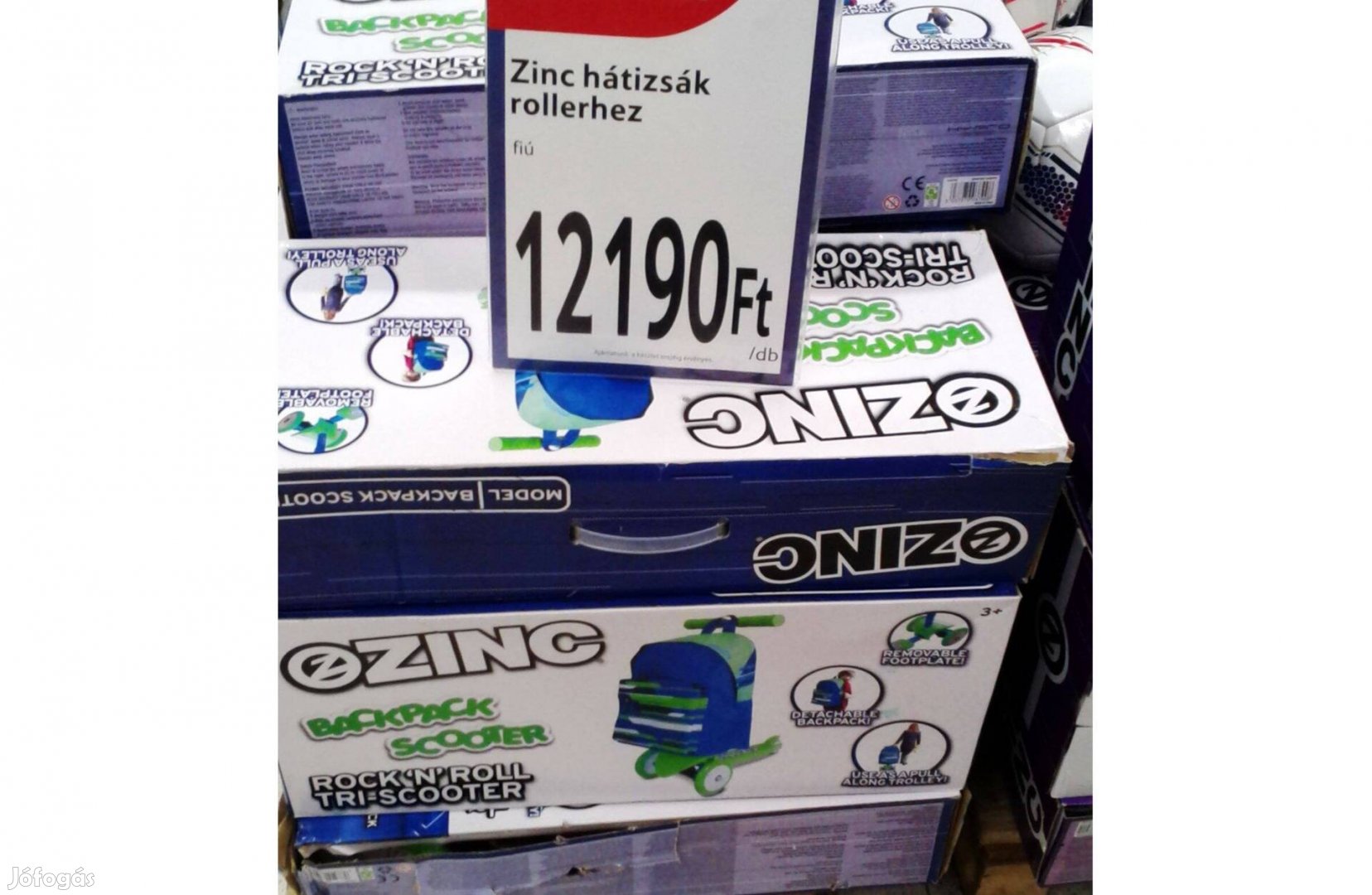 Zinc Roller És Hátizsák Iskola Táska Egyben