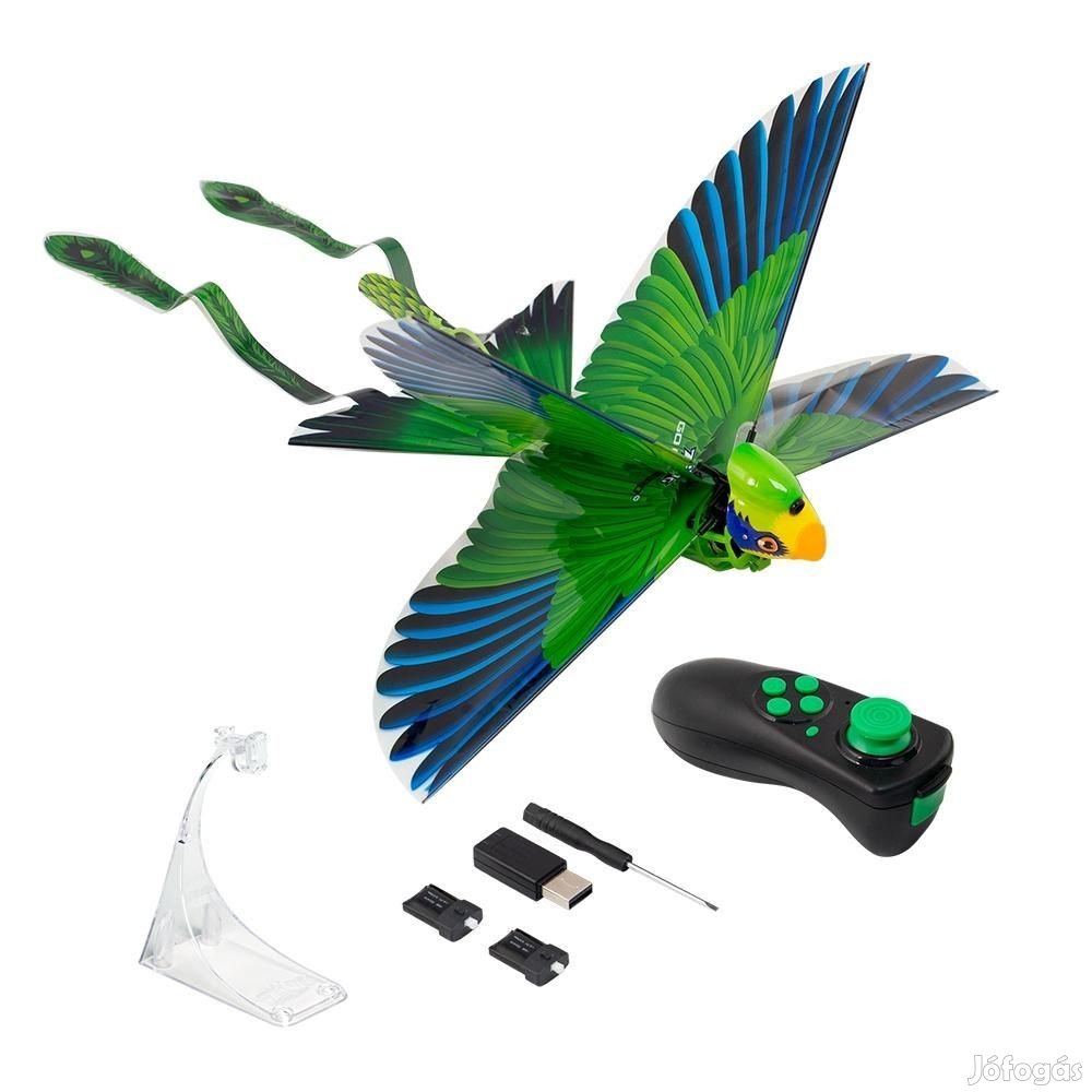 Zing Go Go Bird elektronikus, intelligens RC madár, távirnyítós (távi