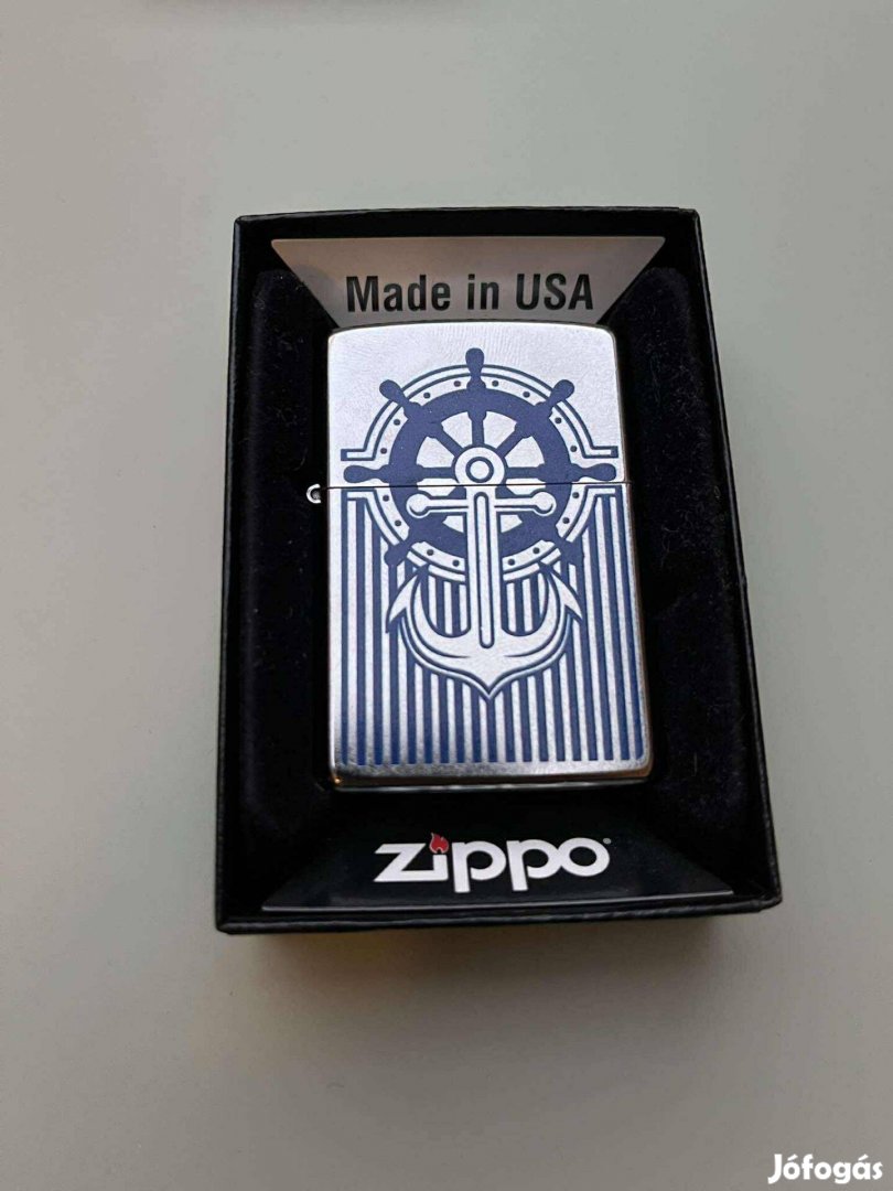 Zippo Öngyújtó eredeti gyári dobozával, Nautical Design (49425)
