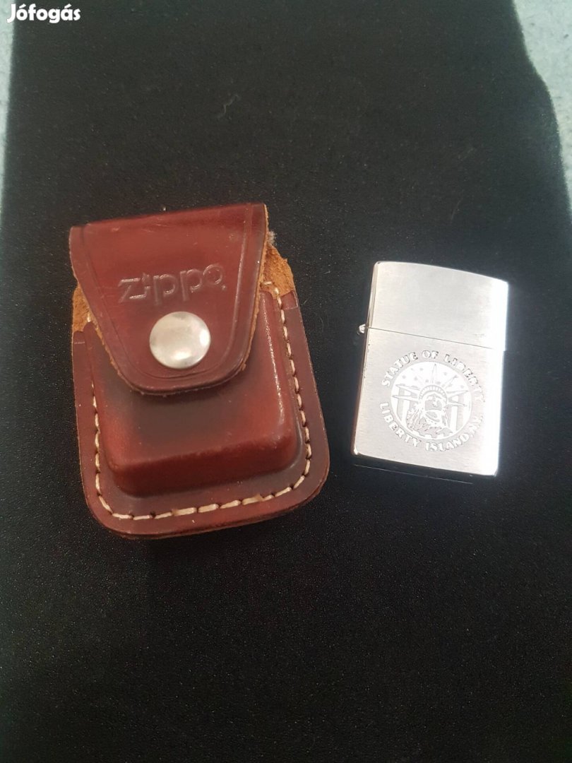 Zippo öngyujó+Zippo varbőr tok