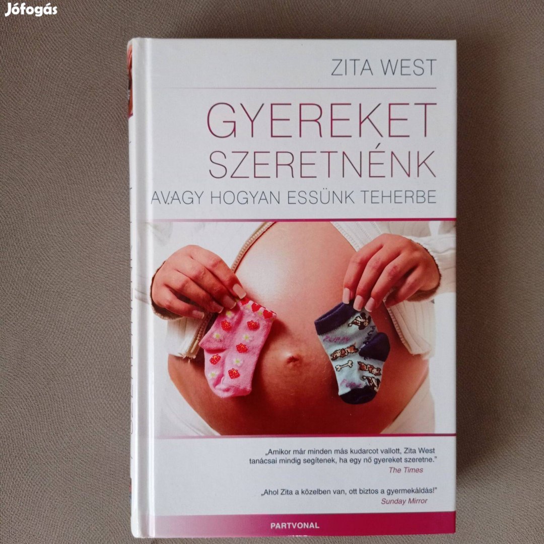 Zita West Gyereket szeretnénk c. könyv