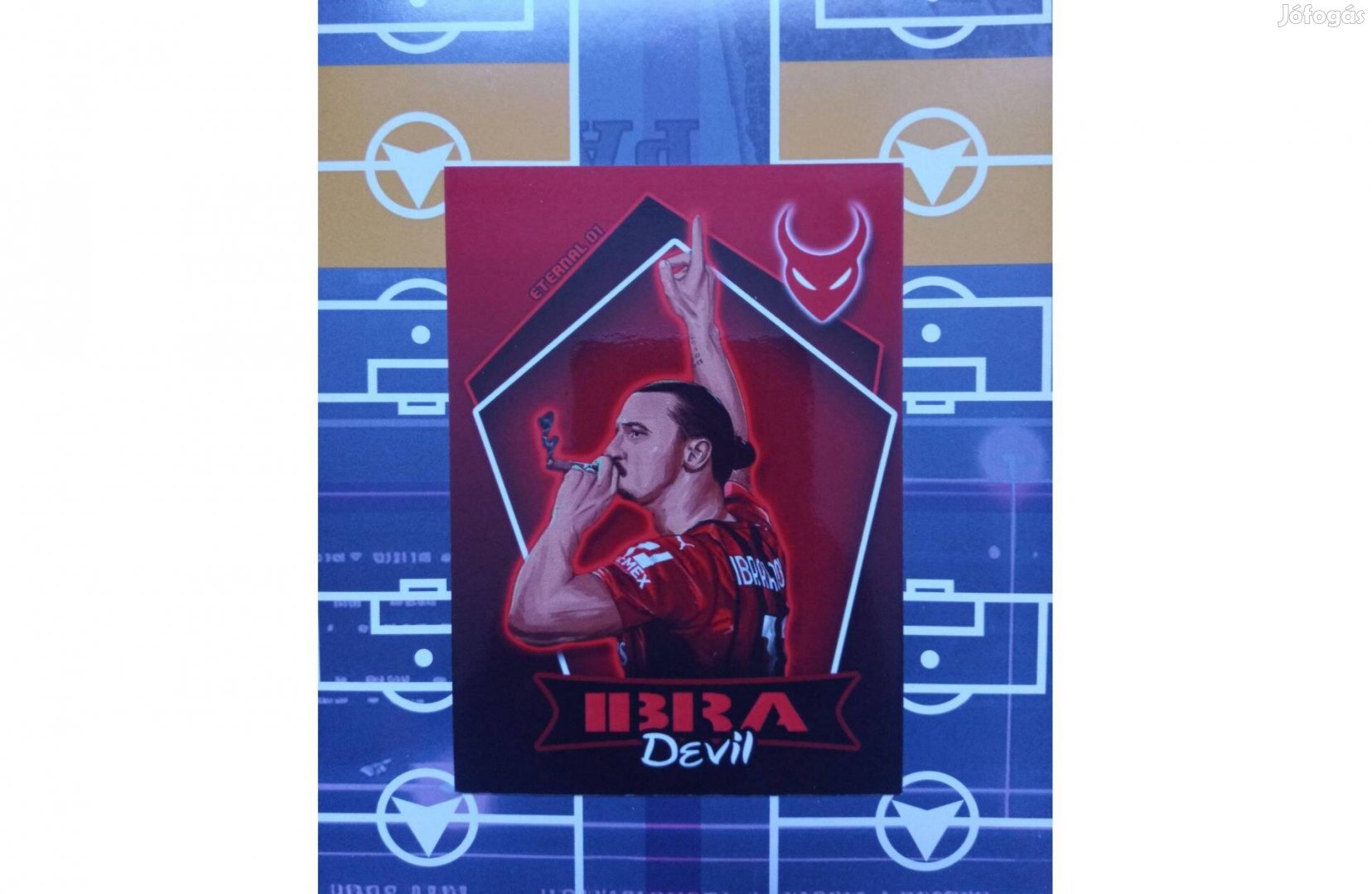 Zlatan Ibrahimovic (AC Milan) rajongói kártya