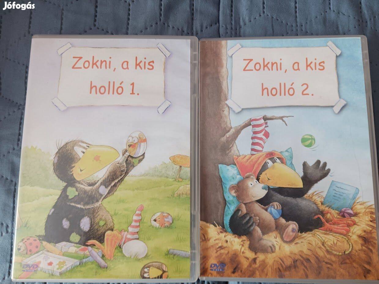 Zokni, a kis holló 1-2 rész DVD