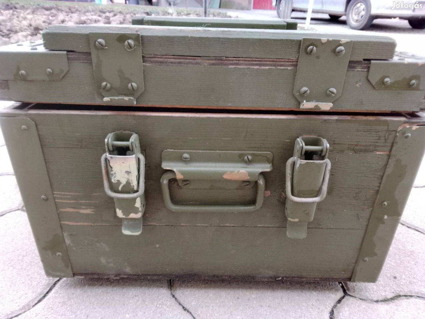 Zöld Katonai Láda Eladó