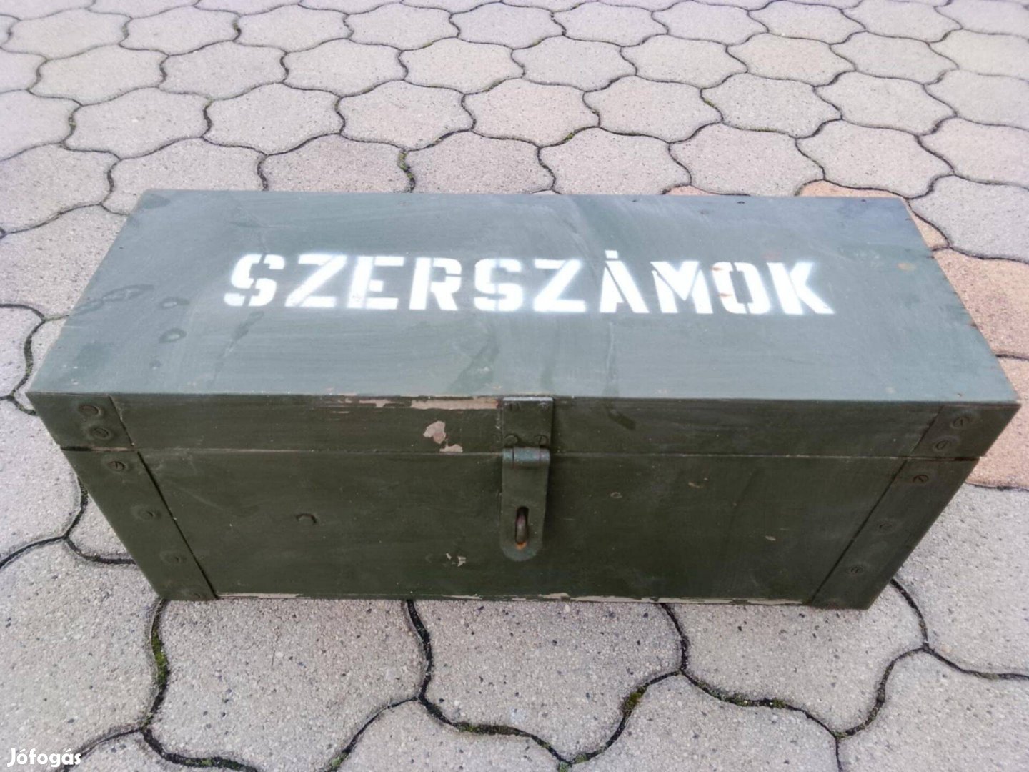 Zöld Katonai Szerszámos Láda Eladó