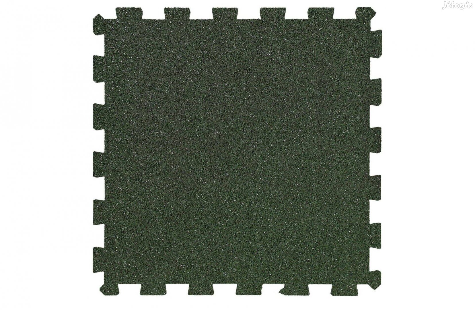 Zöld Puzzle Home 15 mm, Medence alá gumilap, burkolatok