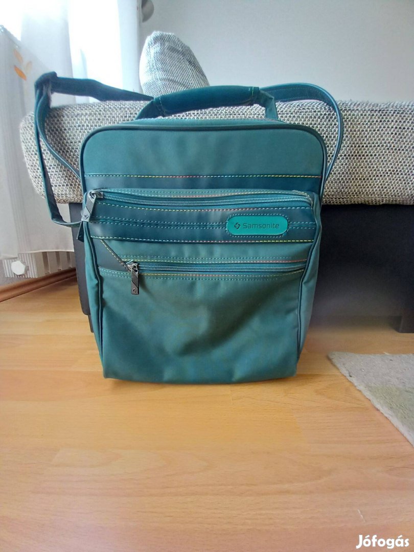 Zöld Samsonite válltáska