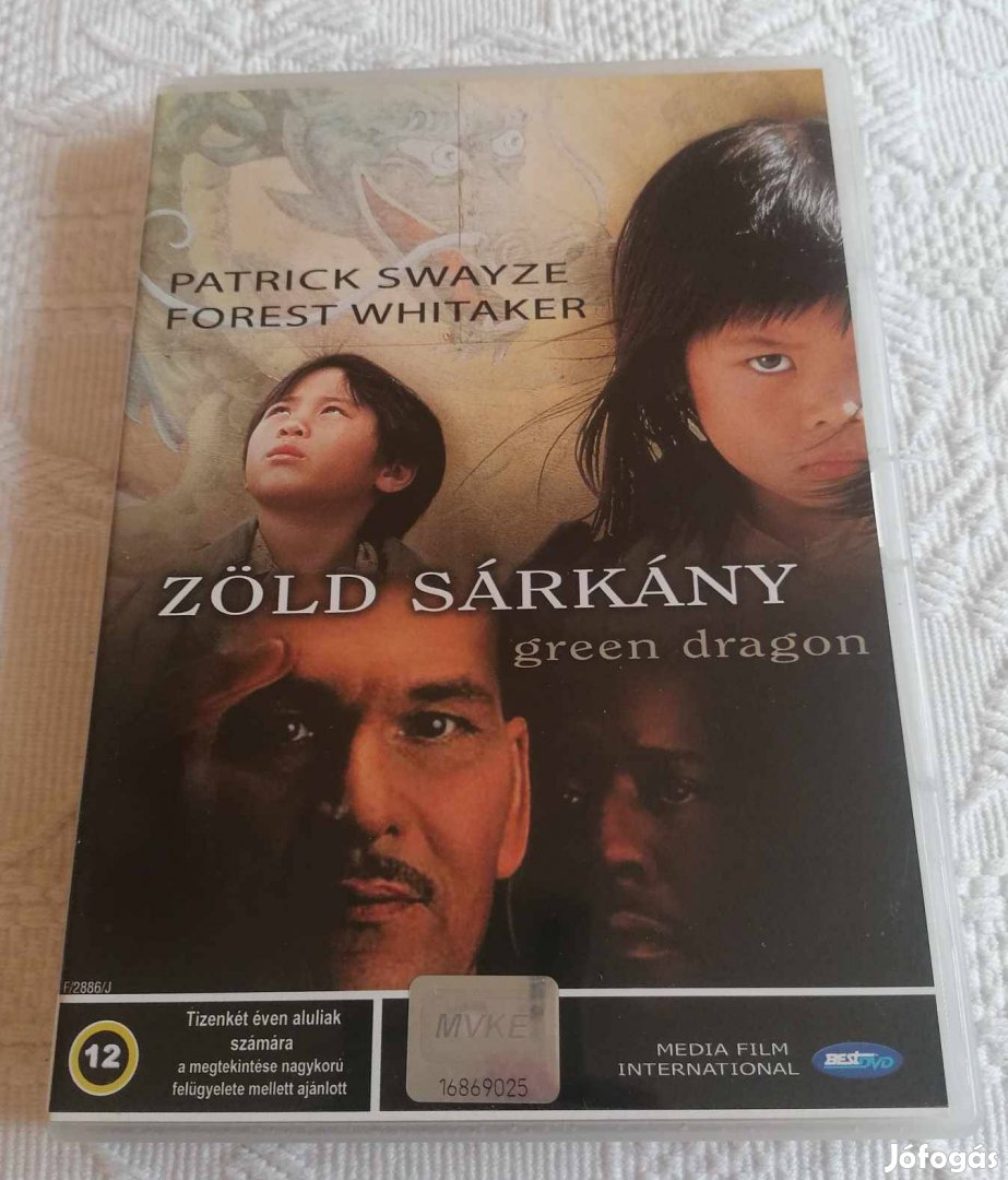 Zöld Sárkány DVD Film Patrick Swayze és Forest Whitaker