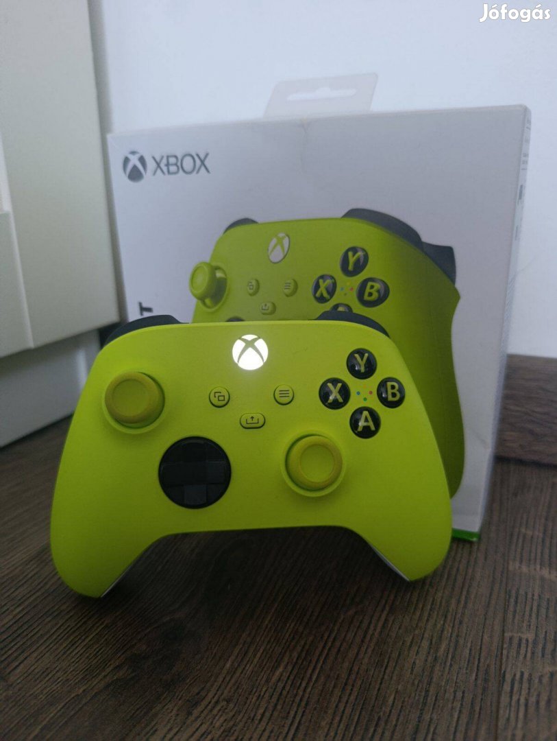 Zöld Xbox Series kontroller