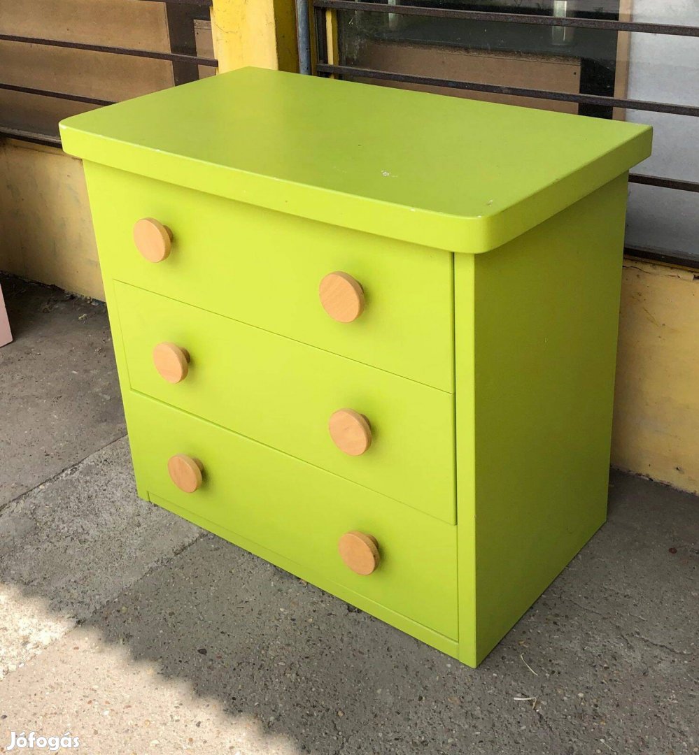 Zöld ikea alacsony komód