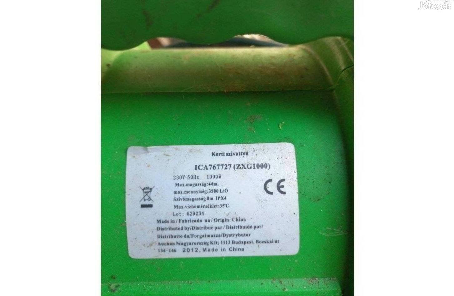 Zöld kerti szivattyú Eladó