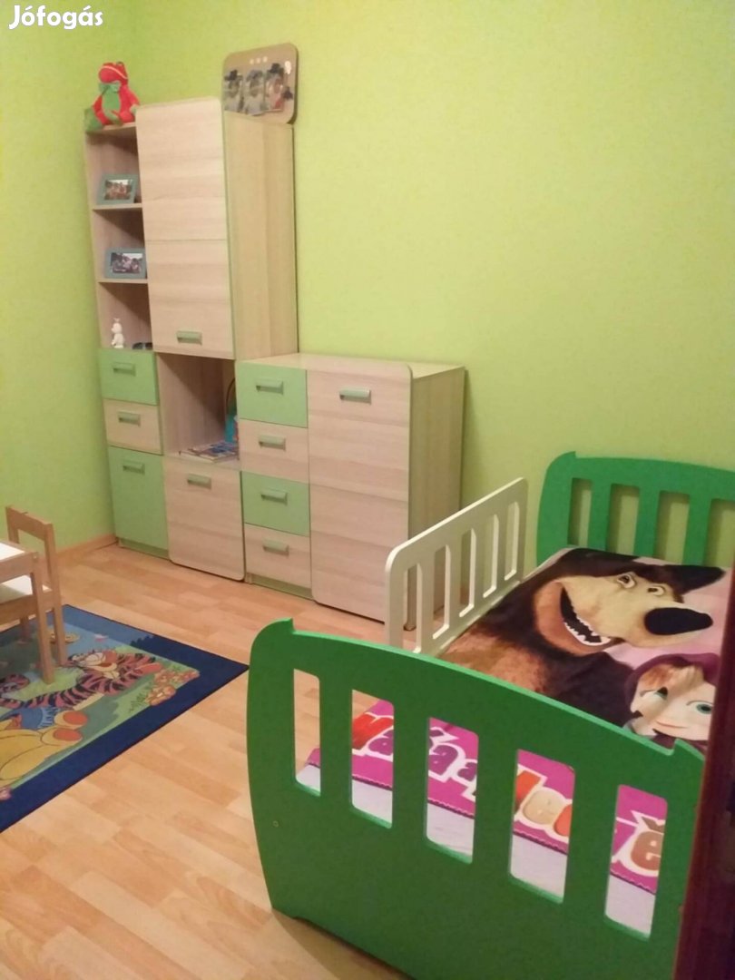 Zöldkőris Ego gyermek bútor 2db szekrény