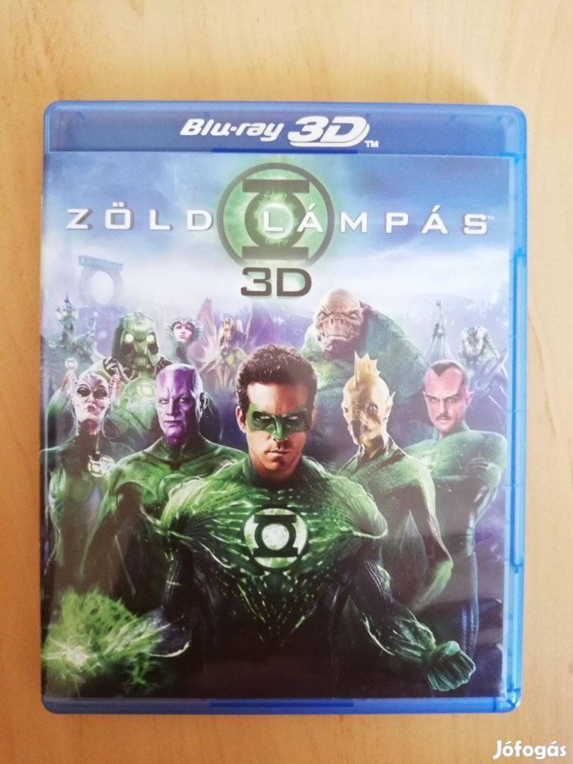 Zöld lámpás Blu-Ray 3D + 2D film