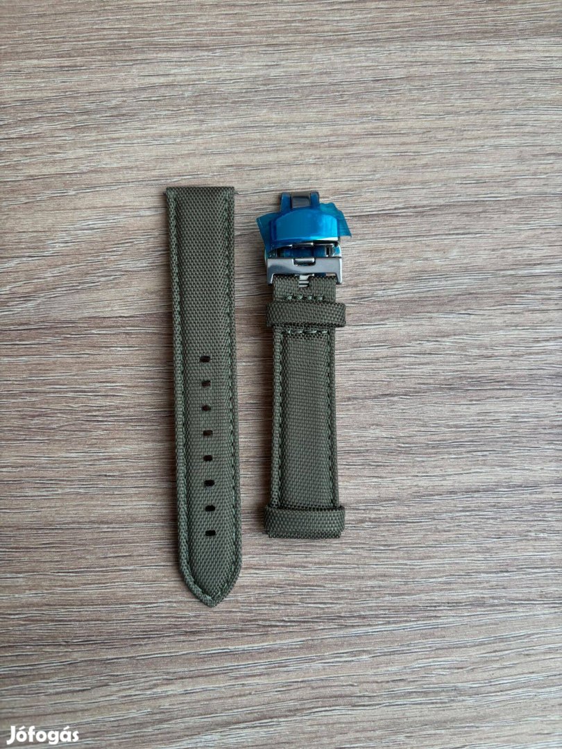 Zöld nylon óraszíj 20mm eladó