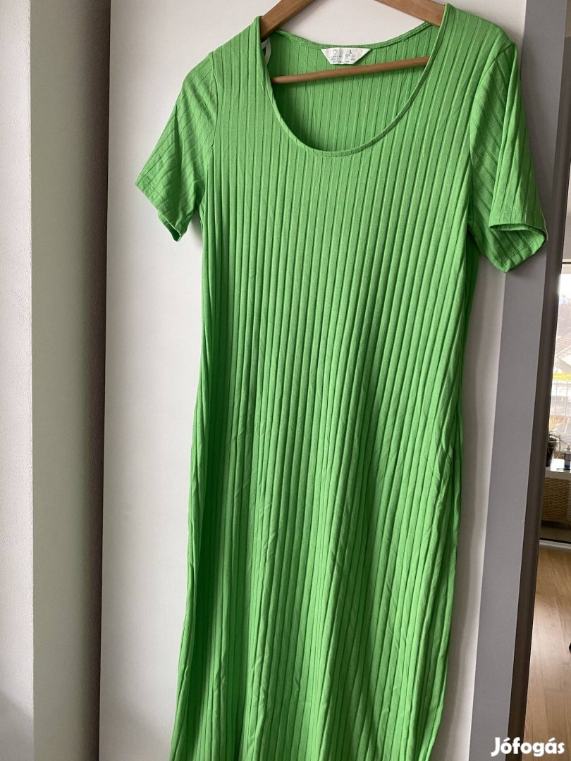 Zöld ruha L-es méret új
