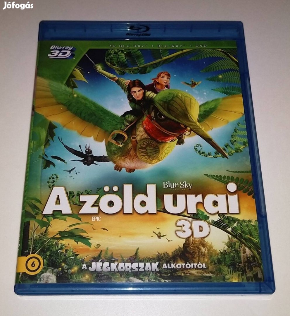 Zöld urai 3D+2D - 2 lemezes Animációs Blu-ray Szinkronos! - csere is!