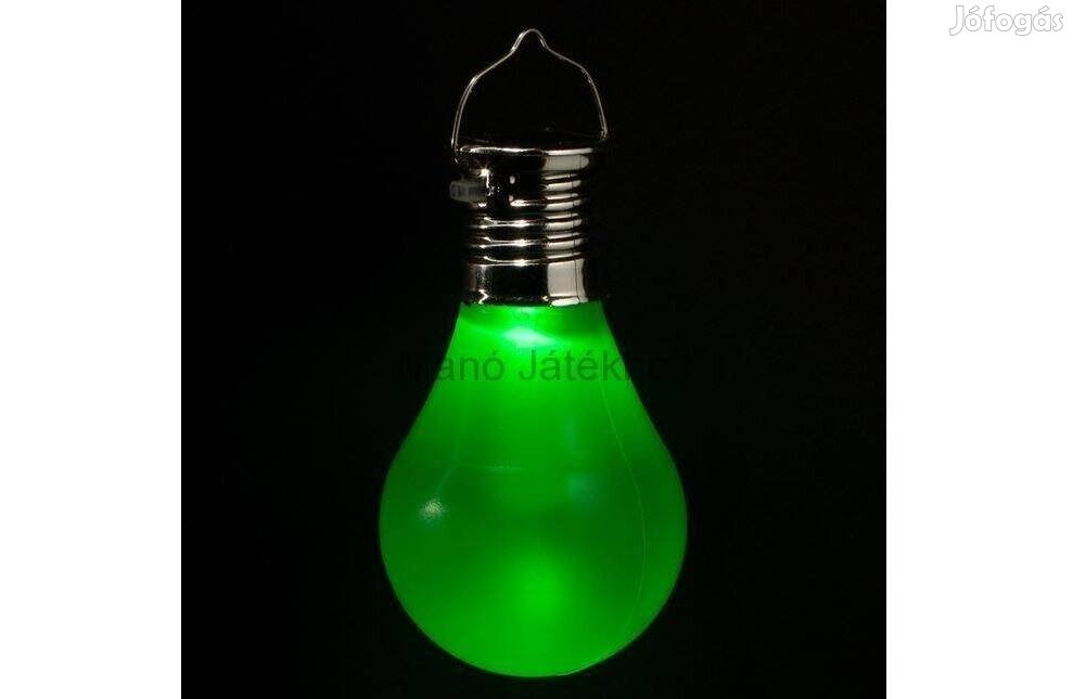 Zölden lógó napelemes lámpa 10 cm