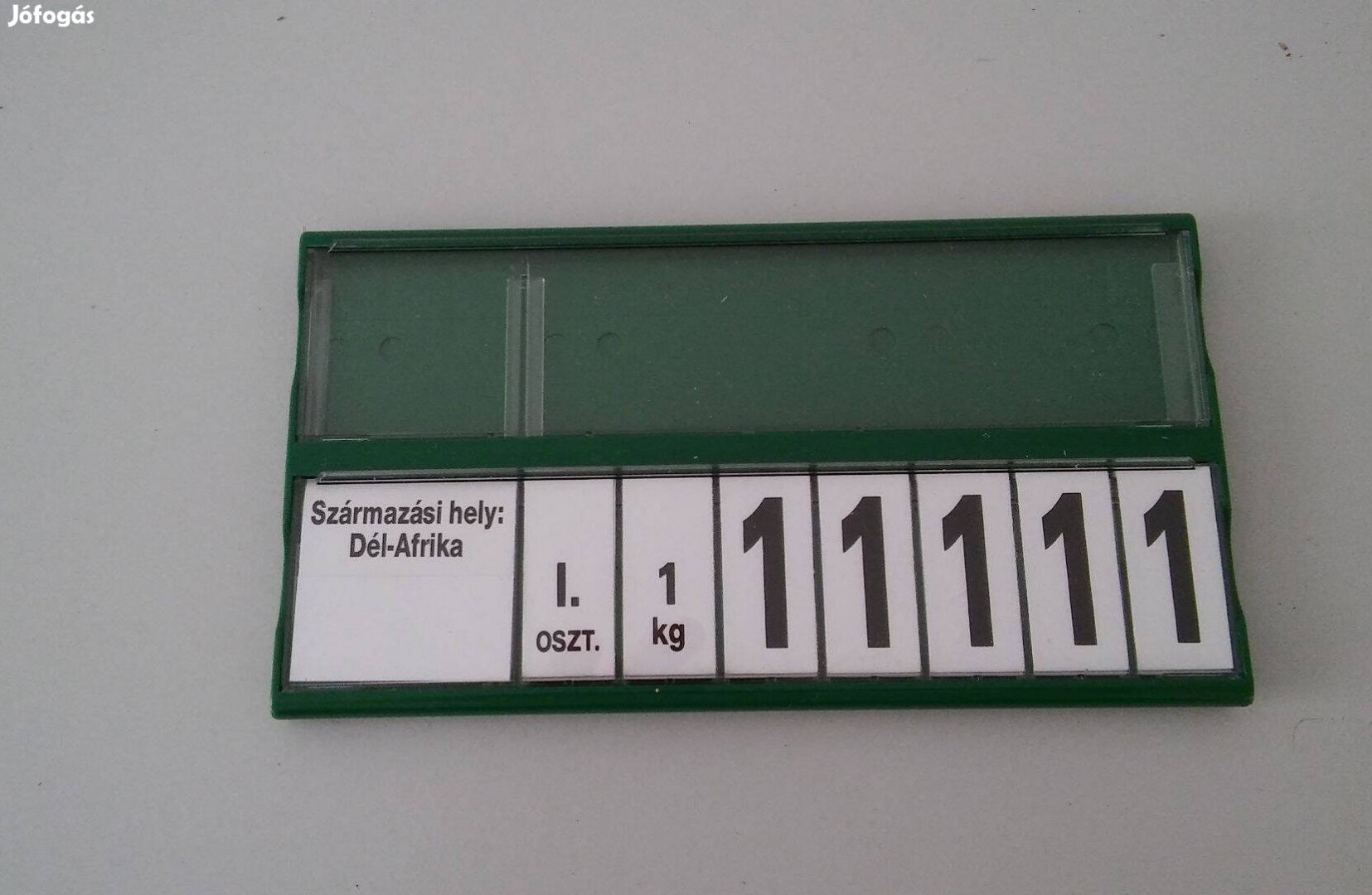 Zöldséges árkazetta.címke reklám, eladó!