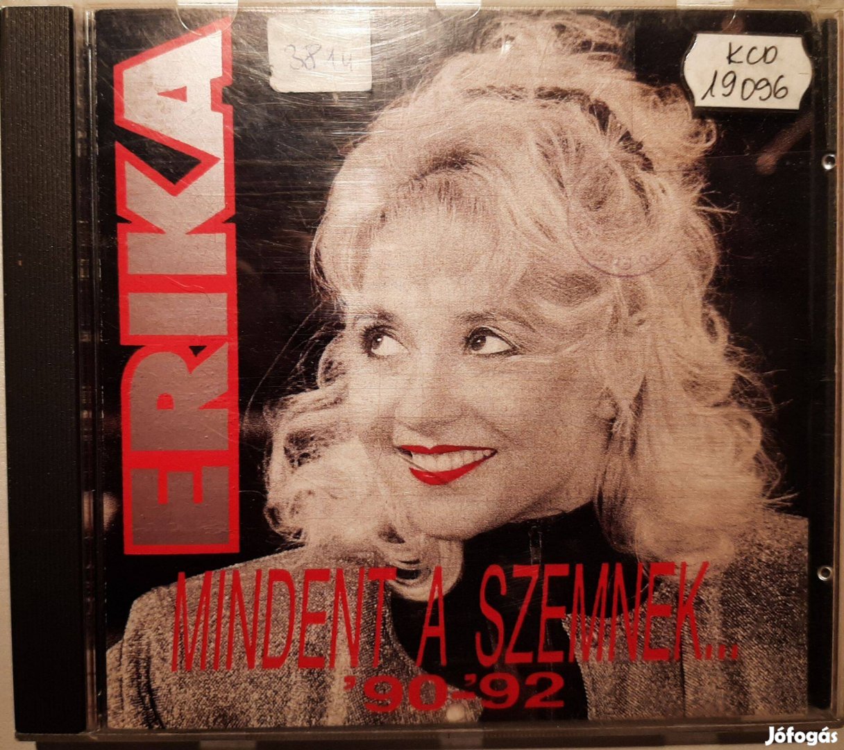 Zoltán Erika Mindent A Szemnek. '90-'92 CD