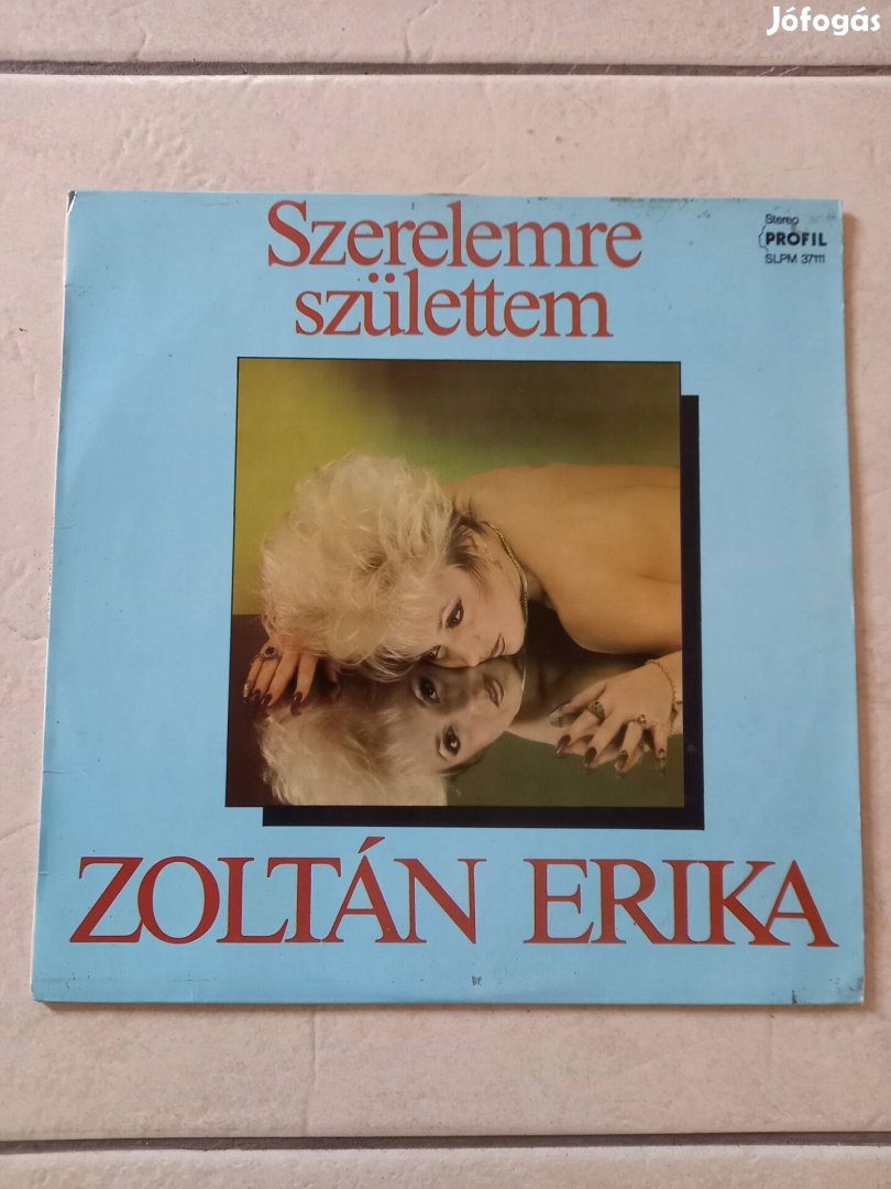 Zoltán Erika bakelit lemez