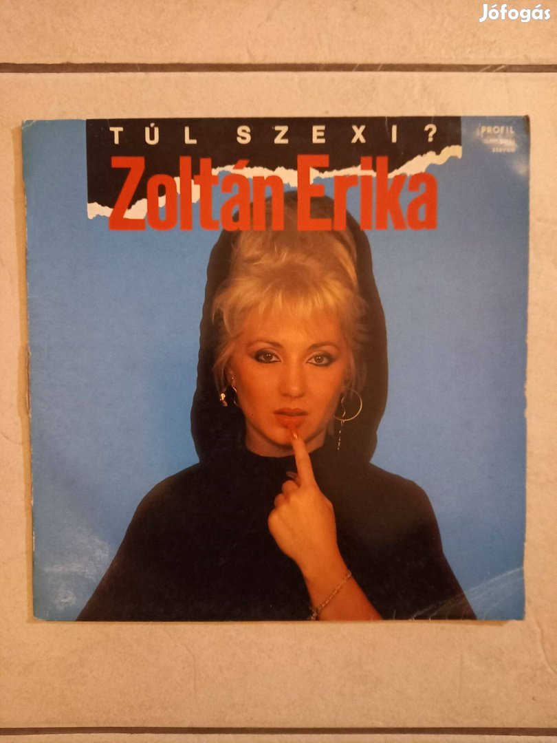 Zoltán Erika bakelit lemez