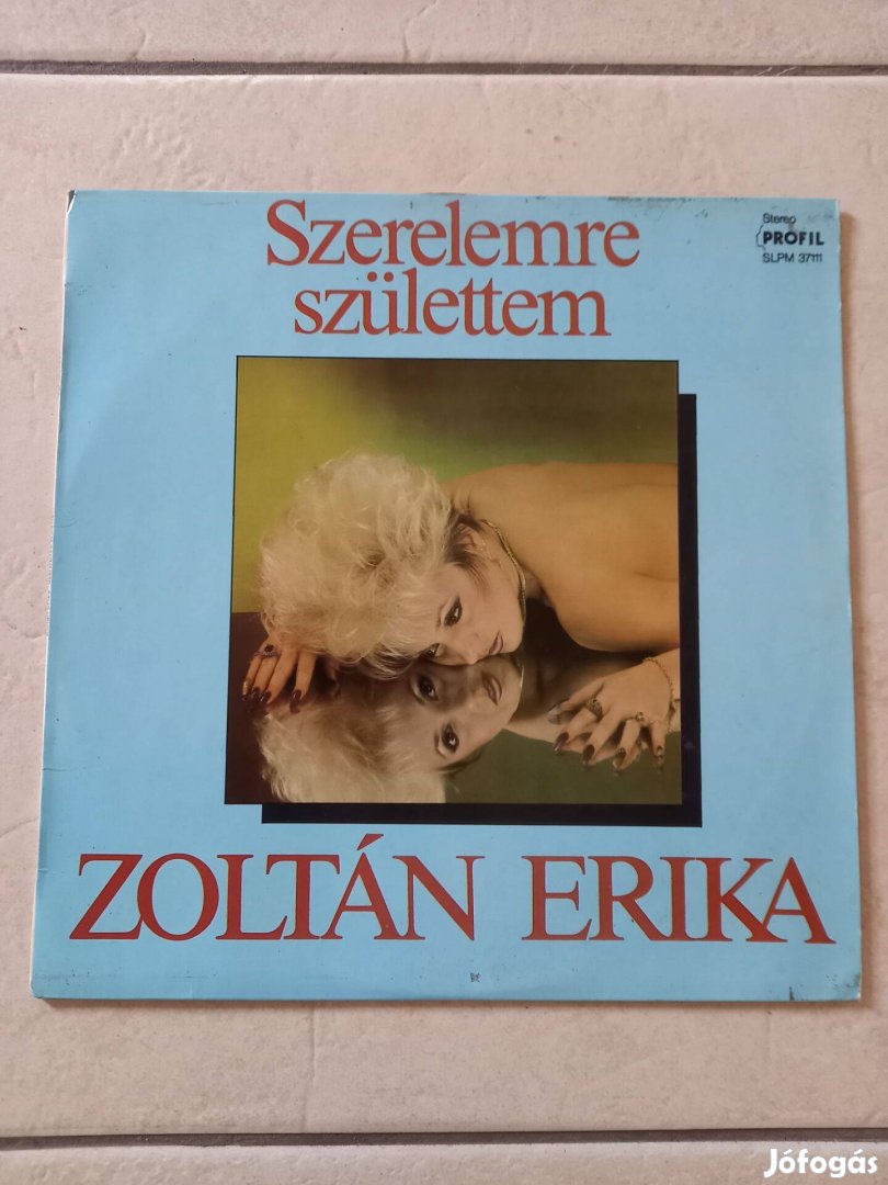 Zoltán Erika bakelit lemez