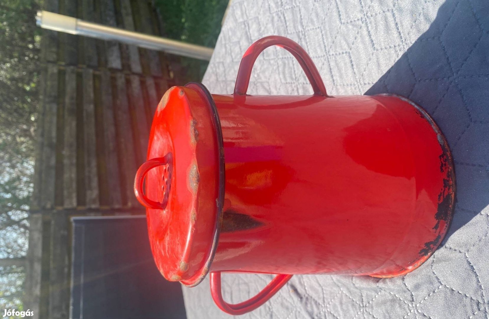 Zománcos zsírosbödön