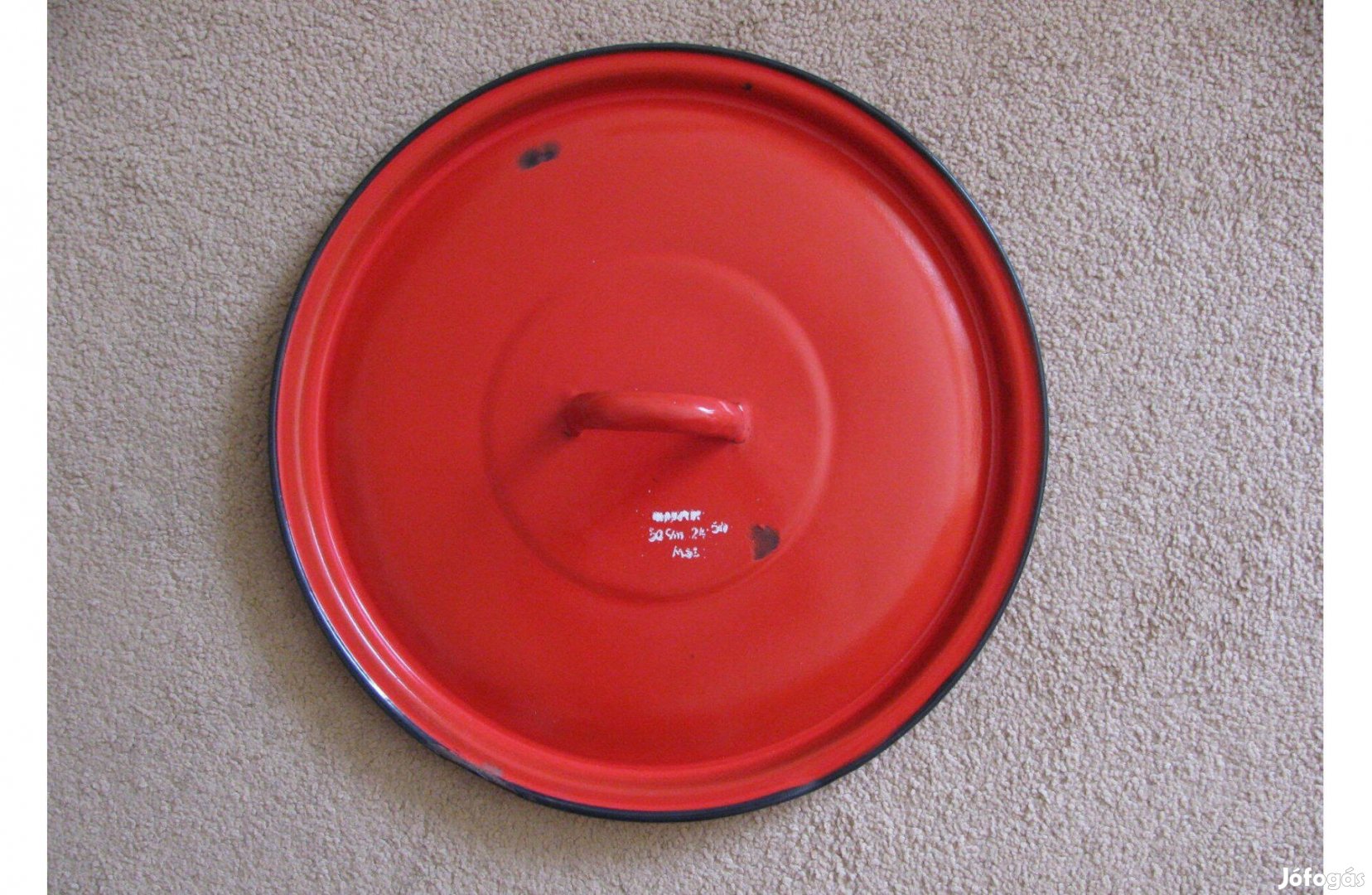 Zománcozott fedő ,32 cm