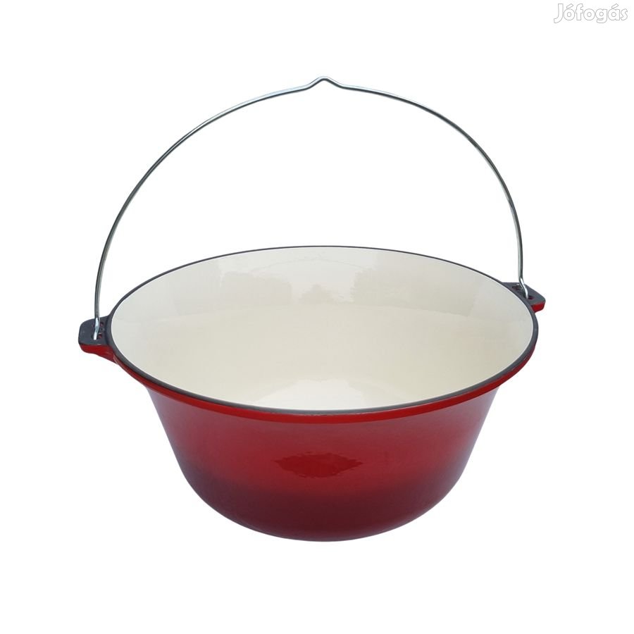 Zománcozott öntöttvas bogrács 16 literes