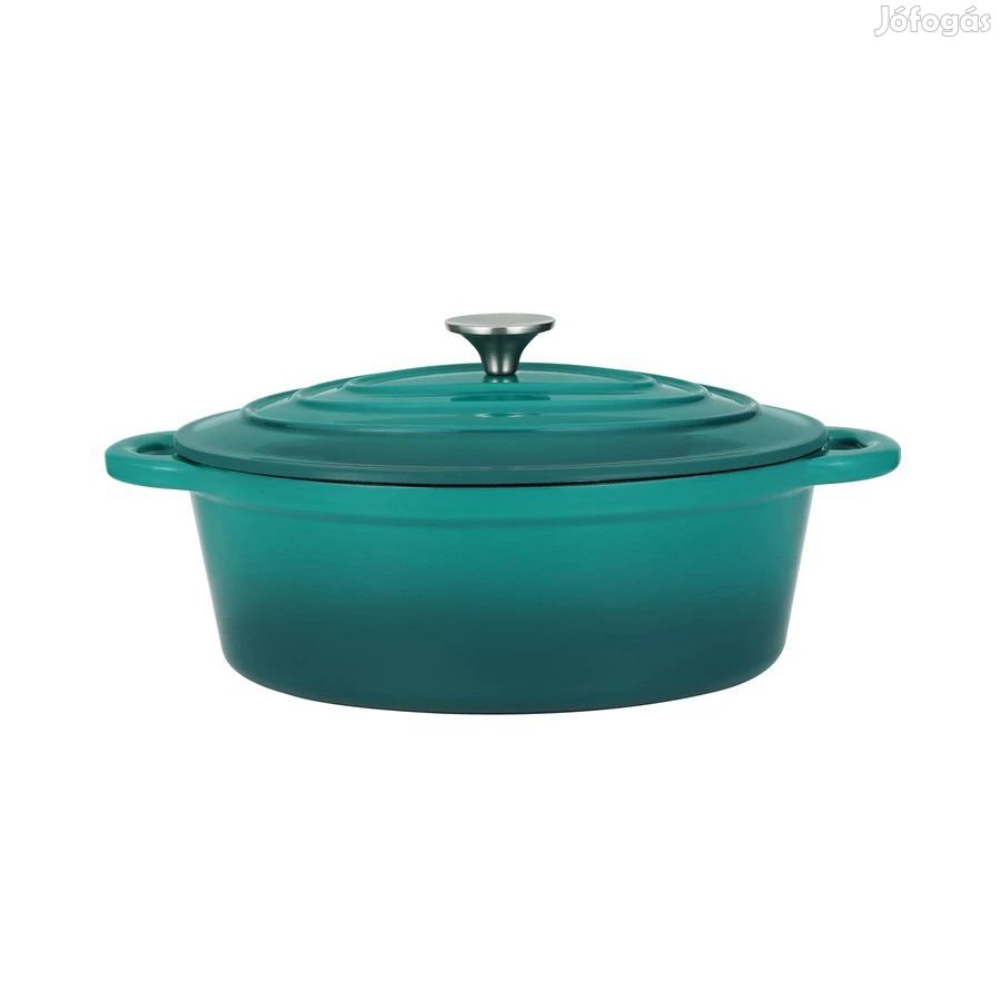 Zománcozott öntöttvas kacsasütő 30cm -es, 4,2 liter