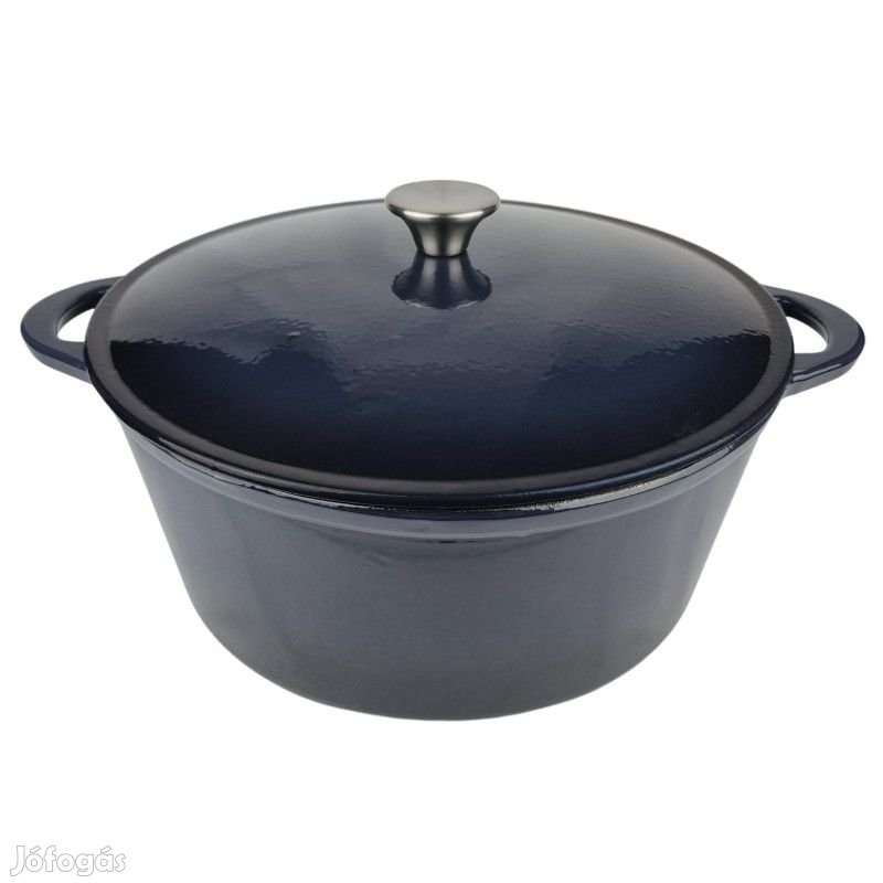 Zománcozott öntöttvas lábas 34 cm