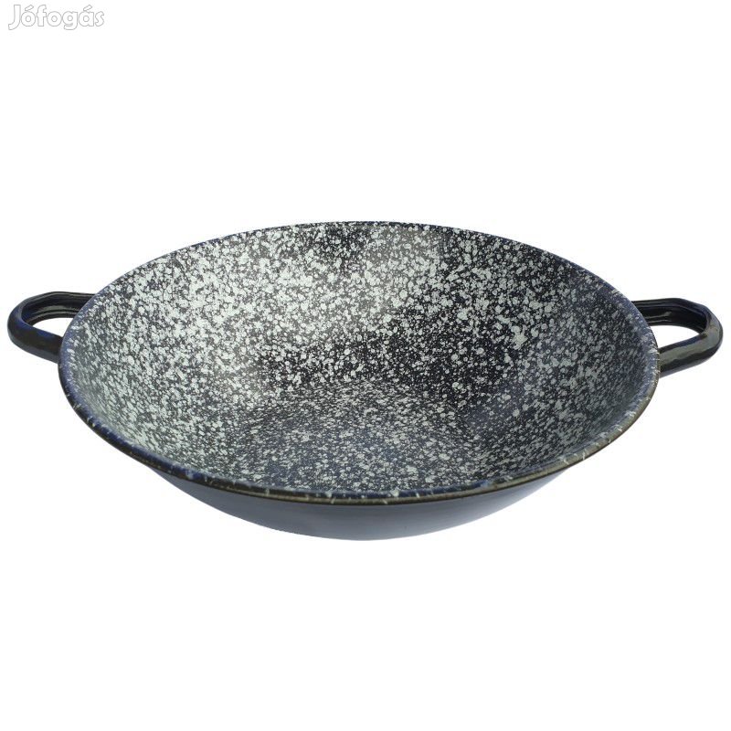 Zománcozott wok 30 cm