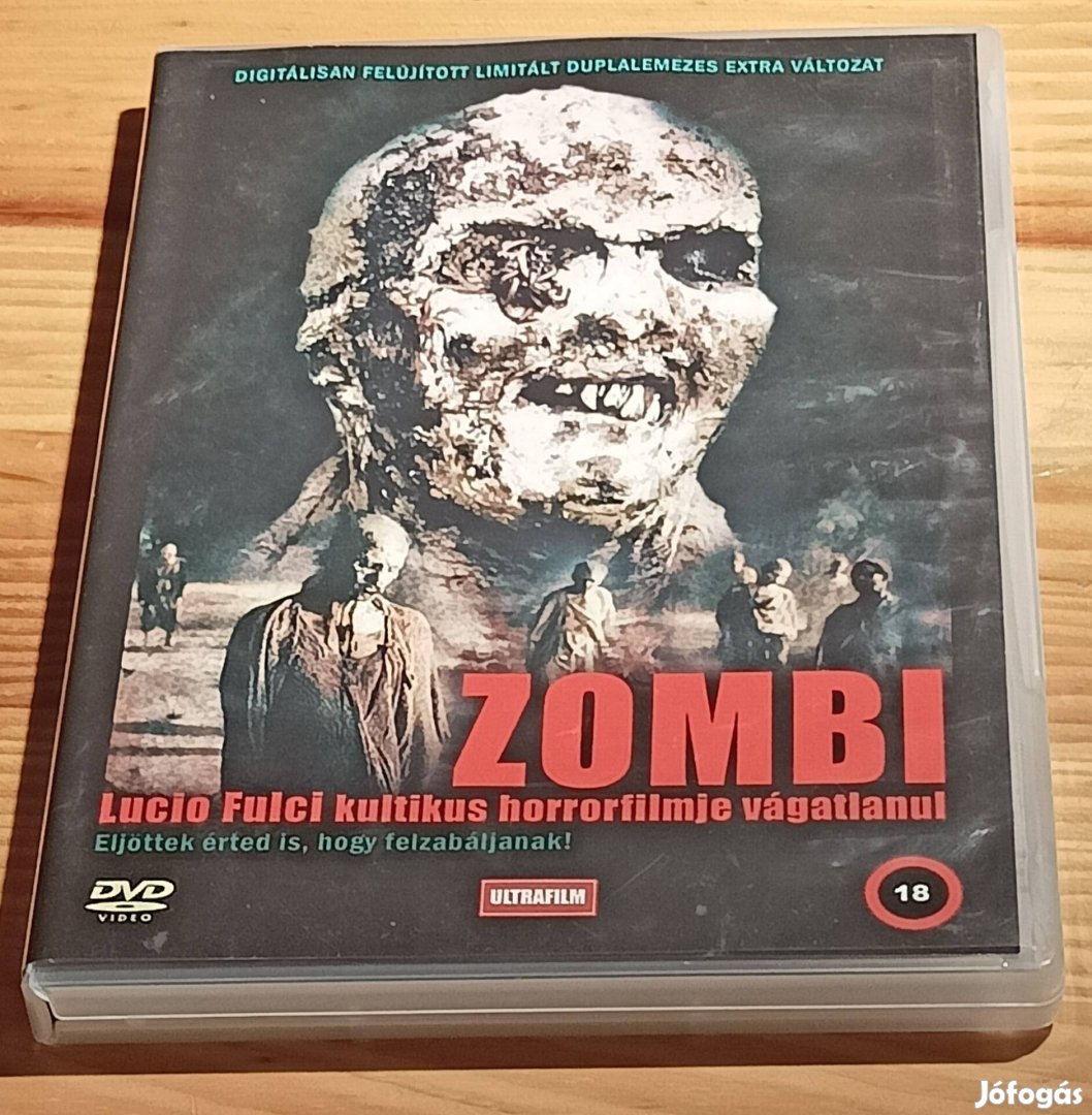 Zombi dvd 2 lemezes limitált darabszámban készült Fulci
