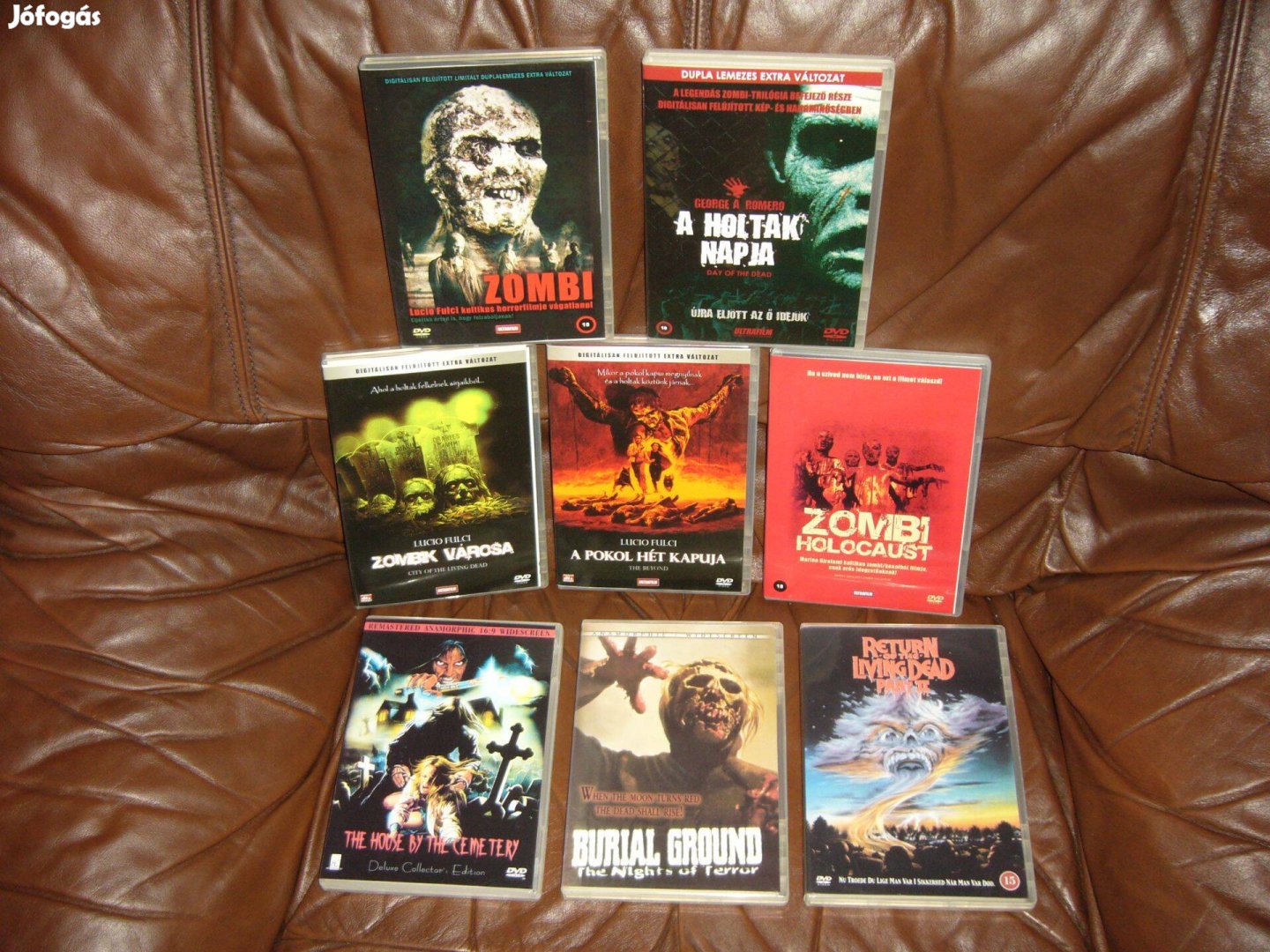 Zombi dvd filmek . Cserélhetők Blu-ray filmekre