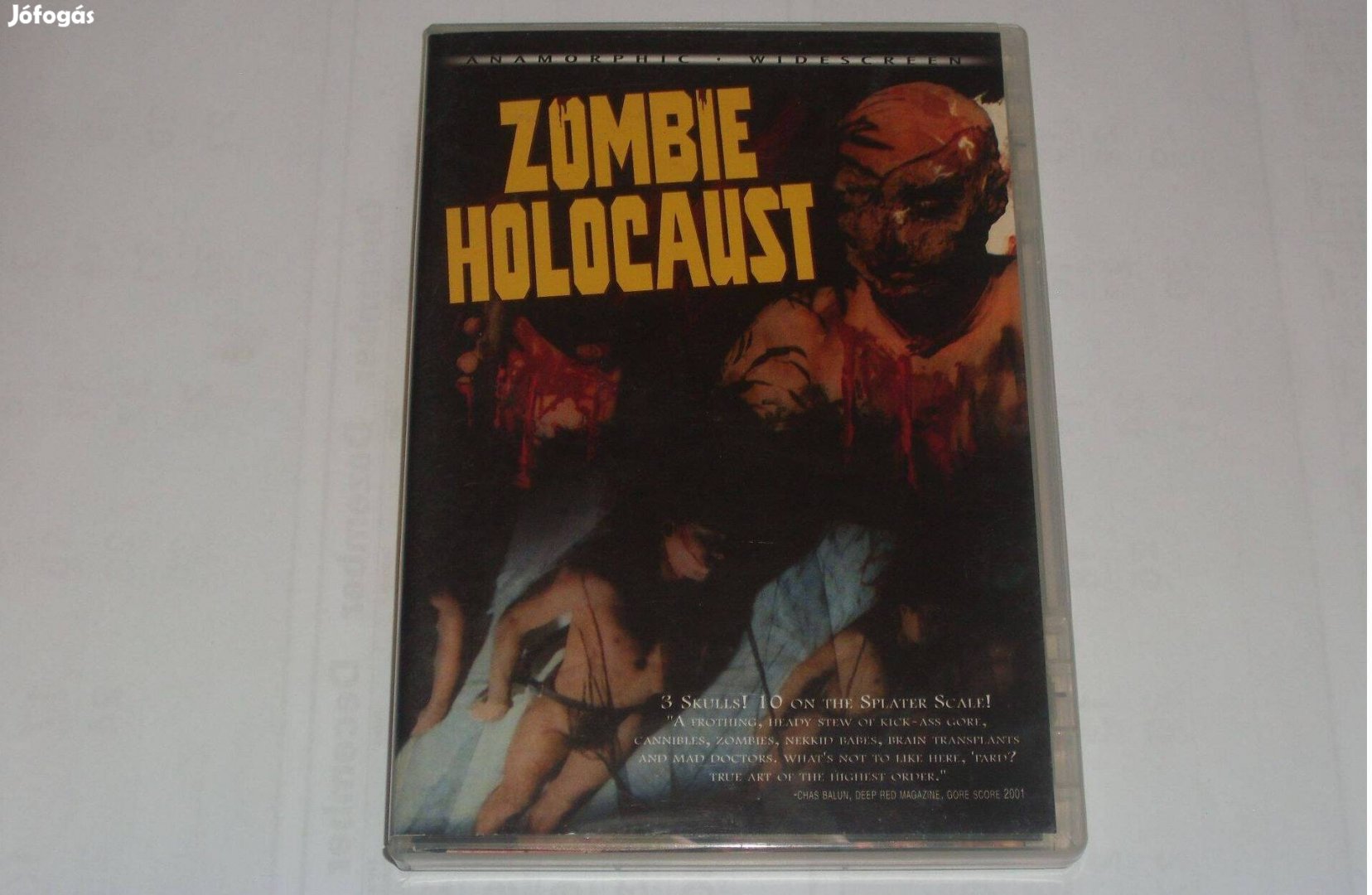 Zombi holokauszt 1980. DVD Horror